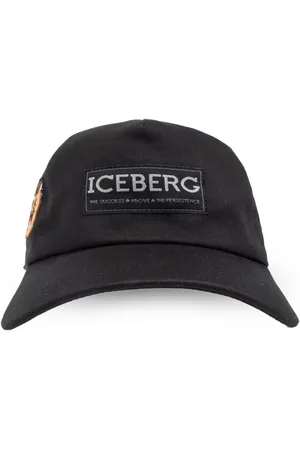 Iceberg Gorra con logo estampado