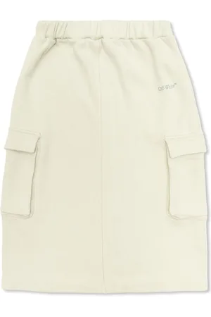 OFF-WHITE Falda de algodón