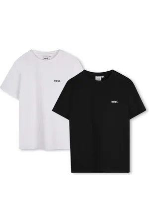 HUGO BOSS Pack de tres playeras con logo estampado