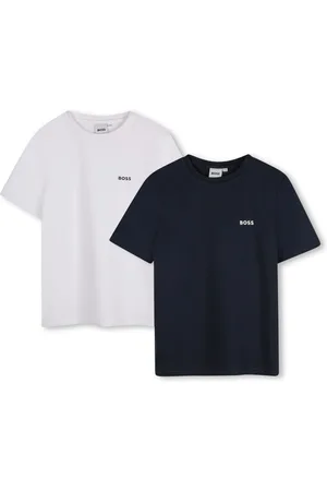HUGO BOSS Set de dos playeras con logo estampado