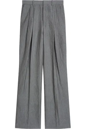 DRIES VAN NOTEN Pantalones rectos con pinzas