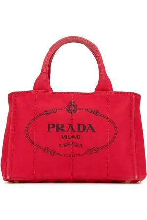 Prada 2010-2024 Small Canapa Logo satchel