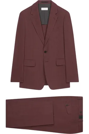DRIES VAN NOTEN Traje con solapas de muesca