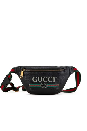 Gucci Cangurera Leather Logo 2000-2015
