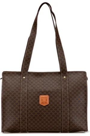 Céline Tote Macadam Coated Canvas 1998
