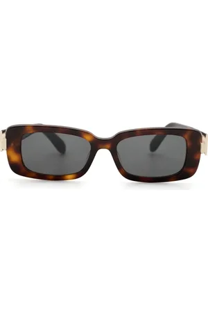Salvatore Ferragamo Lentes de sol con armazón rectangular