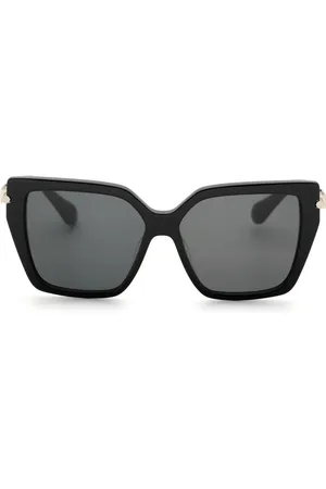 Salvatore Ferragamo Lentes de sol con armazón cuadrada