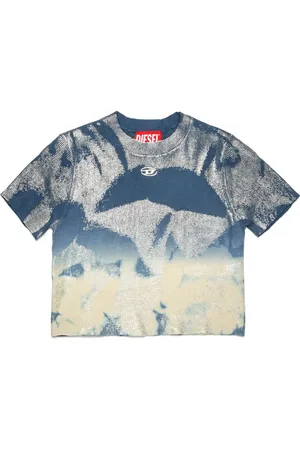 Diesel Playera con estampado gráfico
