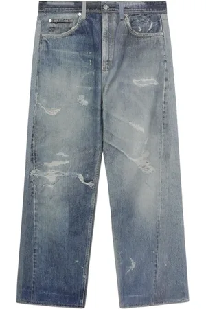 OUR LEGACY Jeans con detalle rasgado