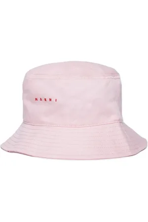 Marni Gorro de pescador con logo estampado