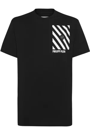 Philipp Plein Playera Rainbow Stripes