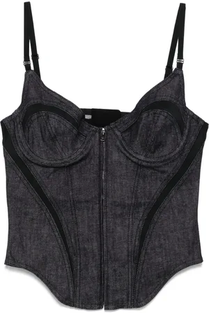 MUGLER Corset de mezclilla