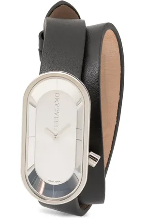 Salvatore Ferragamo Reloj con diseño curvo
