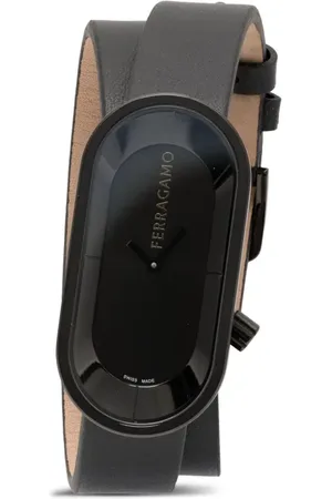 Salvatore Ferragamo Reloj con diseño curvo