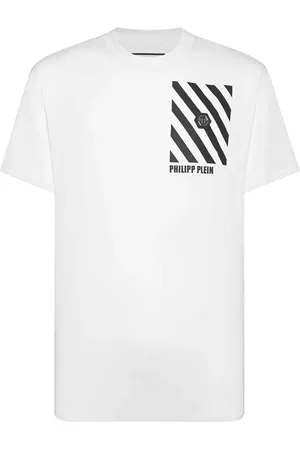 Philipp Plein Playera Rainbow Stripes