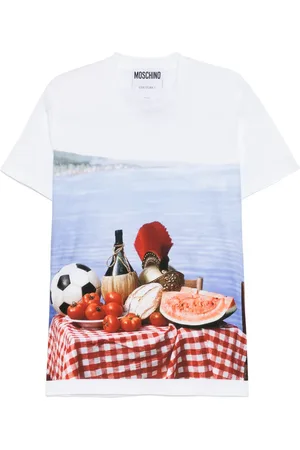 Moschino Playera con estampado gráfico