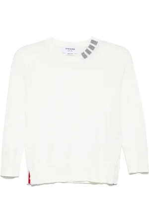 Thom Browne Suéter con motivo 4-Bar