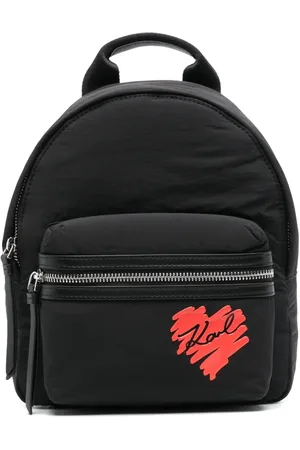 Karl Lagerfeld Mochila con logo estampado