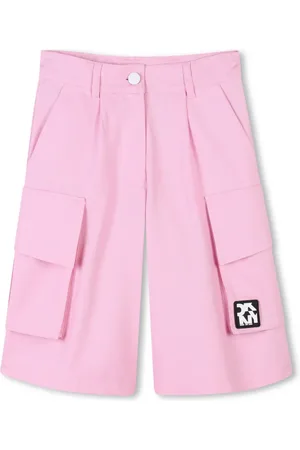 DKNY Bermudas con parche del logo