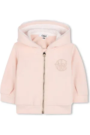 Chloé Hoodie con logo bordado