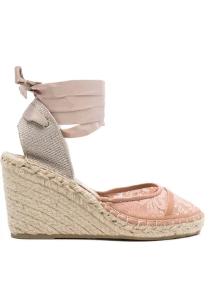 MALONE SOULIERS Alpargatas Selen con tacón 90mm