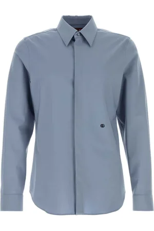 Gucci Camisa con bordado GG
