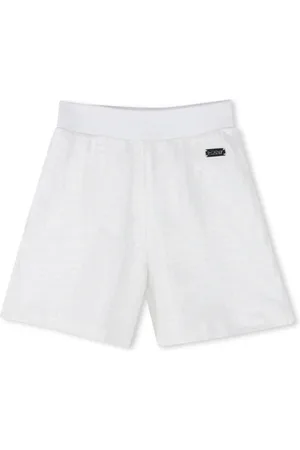DKNY Shorts con placa del logo