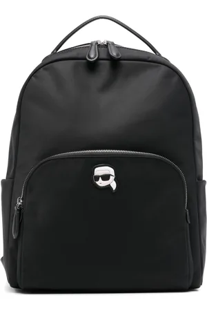 Karl Lagerfeld Mochila con logo estampado