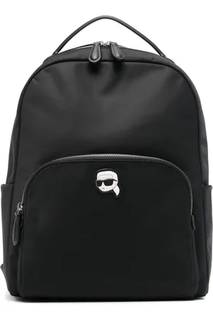 Karl Lagerfeld Mochila con logo estampado