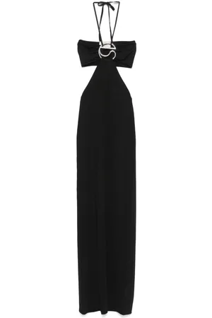 COPERNI Vestido largo con diseño tejido