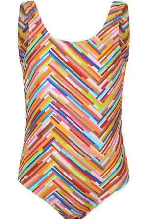 Missoni Traje de baño con estampado en zigzag