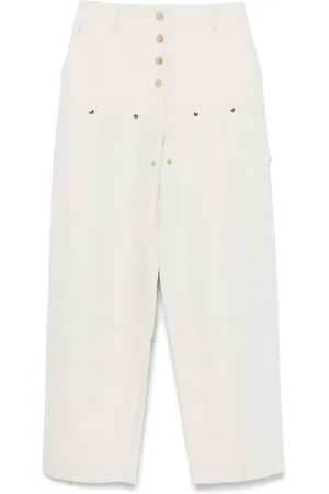 Sandro Pantalones de sarga