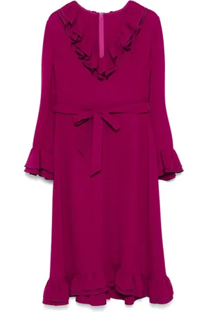 VALENTINO GARAVANI Vestido midi en crepé