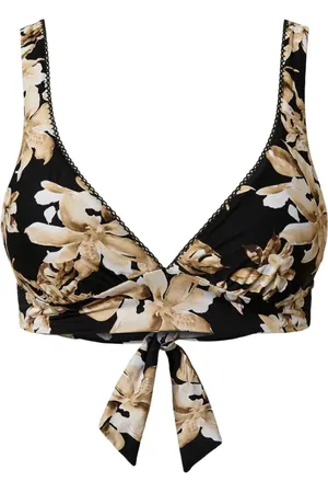 Twin-Set Top de bikini con estampado floral