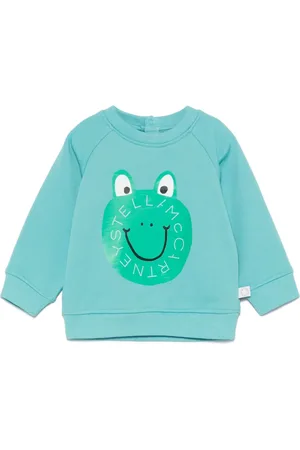 Stella McCartney Sudadera con ranas estampadas