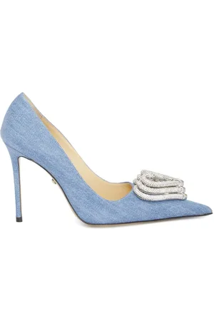 Mach & Mach Zapatillas Triple Heart Denim