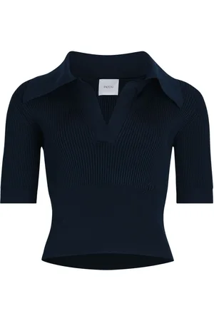 Patou Playera tipo polo tejida