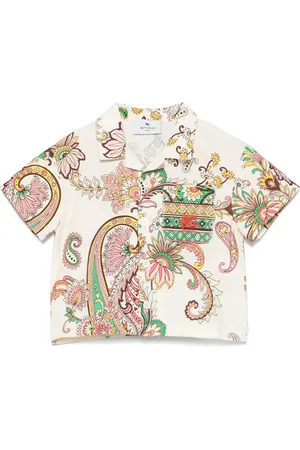 Etro Camisa con estampado de cachemira