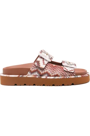 Missoni Sandalias entretejidas en zigzag