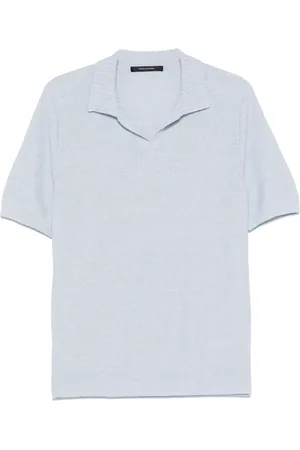 TAGLIATORE Playera tipo polo tejida