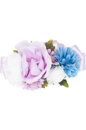 COLORICHIARI Broche para el cabello con aplique floral
