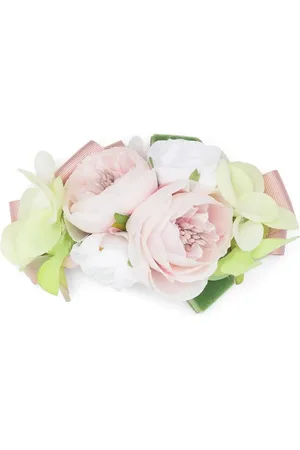COLORICHIARI Broche para el cabello con aplique floral