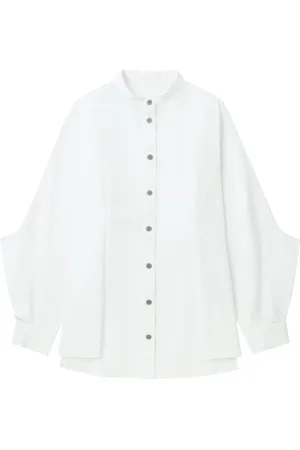 ENFÖLD Camisa con detalle drapeado