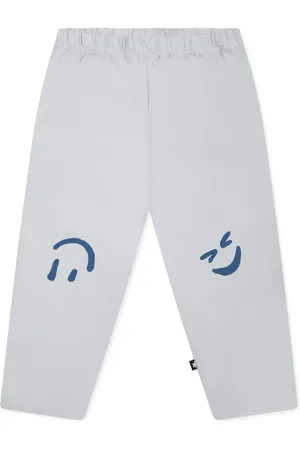 Molo Pantalones con logo estampado