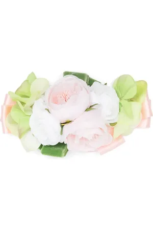 COLORICHIARI Broche para el cabello con aplique floral