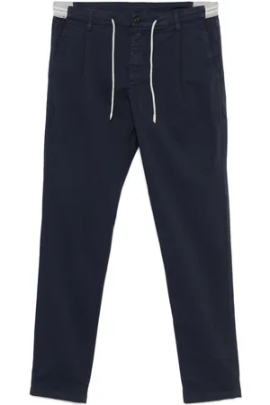 ELEVENTY Pantalones tapered con pinzas
