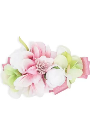 COLORICHIARI Broche para el cabello con aplique floral