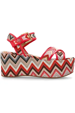 Missoni Sandalias con plataforma de 80mm