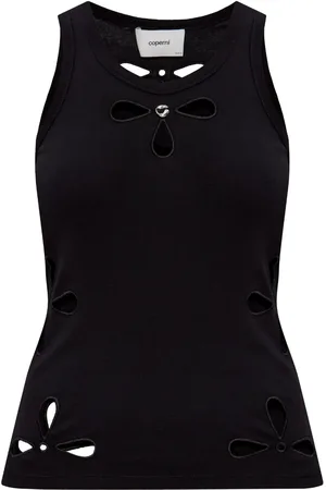 COPERNI Camiseta con pétalos bordados