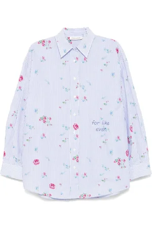 JOSHUA SANDERS Camisa de tejido seersucker